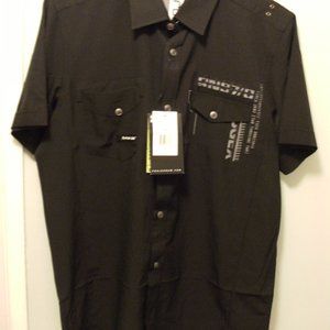 Projek Raw Men's Short Sleeved Casual Shirt